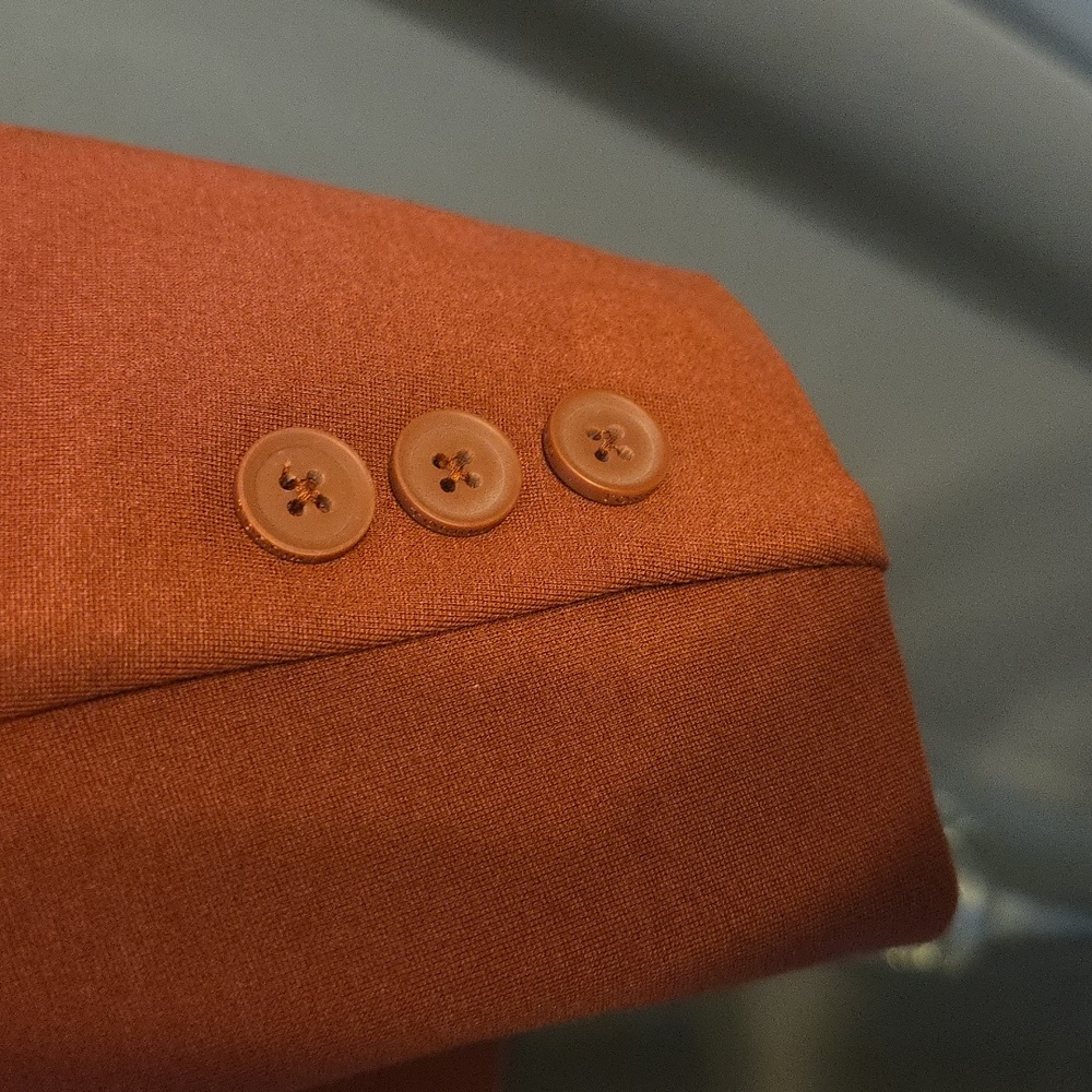 torrid Rust Red Single-Button Blazer - Picture 8 of 11